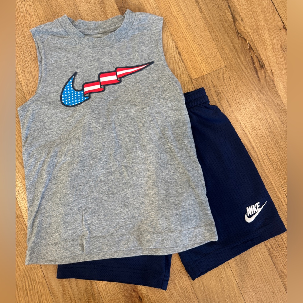 Nike Boys Tank Short Set • Boys M (5/6) • GUC